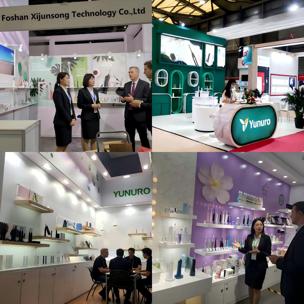 Yunuro Booth at Trade Show