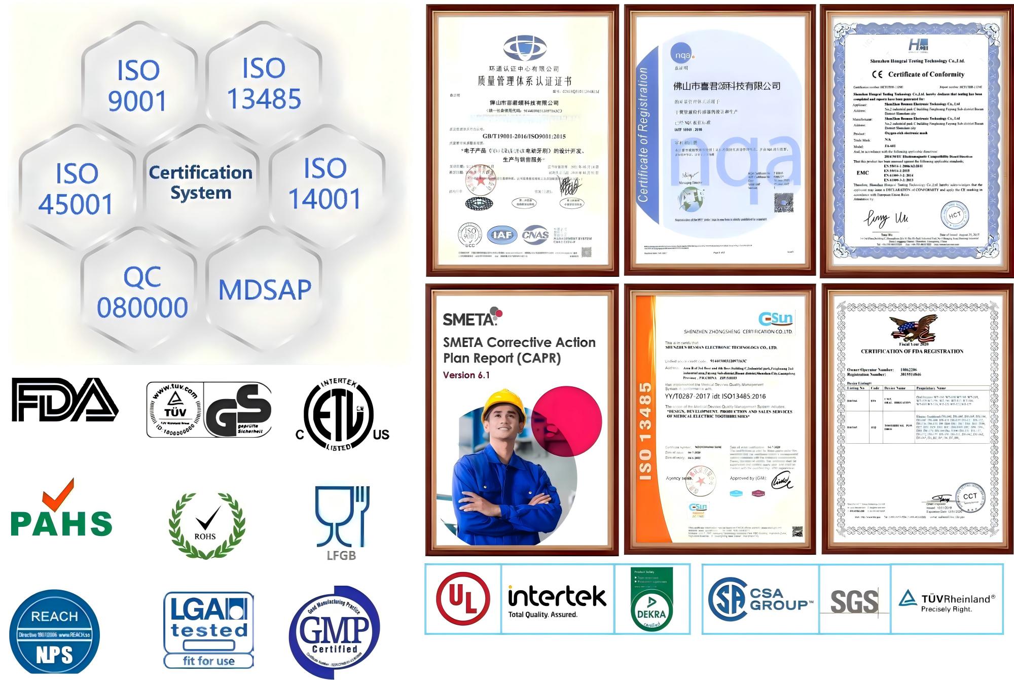 Company Certifications and Compliance Standards