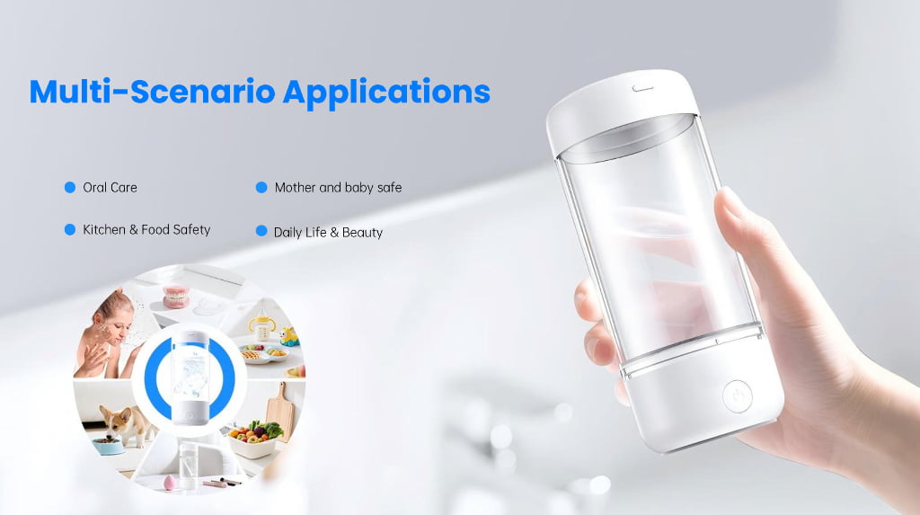 O13 Ozone lon Multi-Functional Water Cup