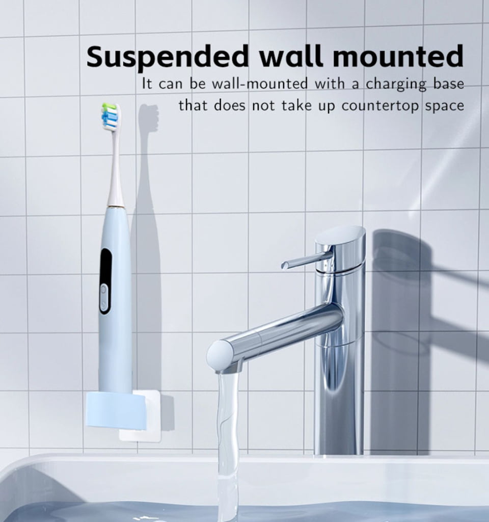 GP-P10EN LCD Screen Display Sonic Toothbrush