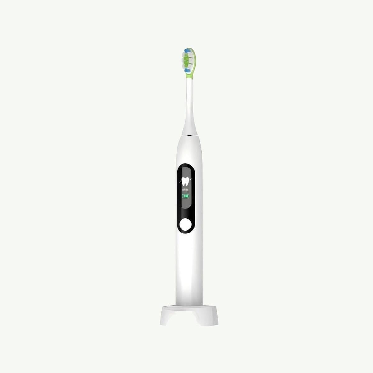 Engineering sketch of an OEM sonic electric toothbrush for private-label sourcing from Foshan, China