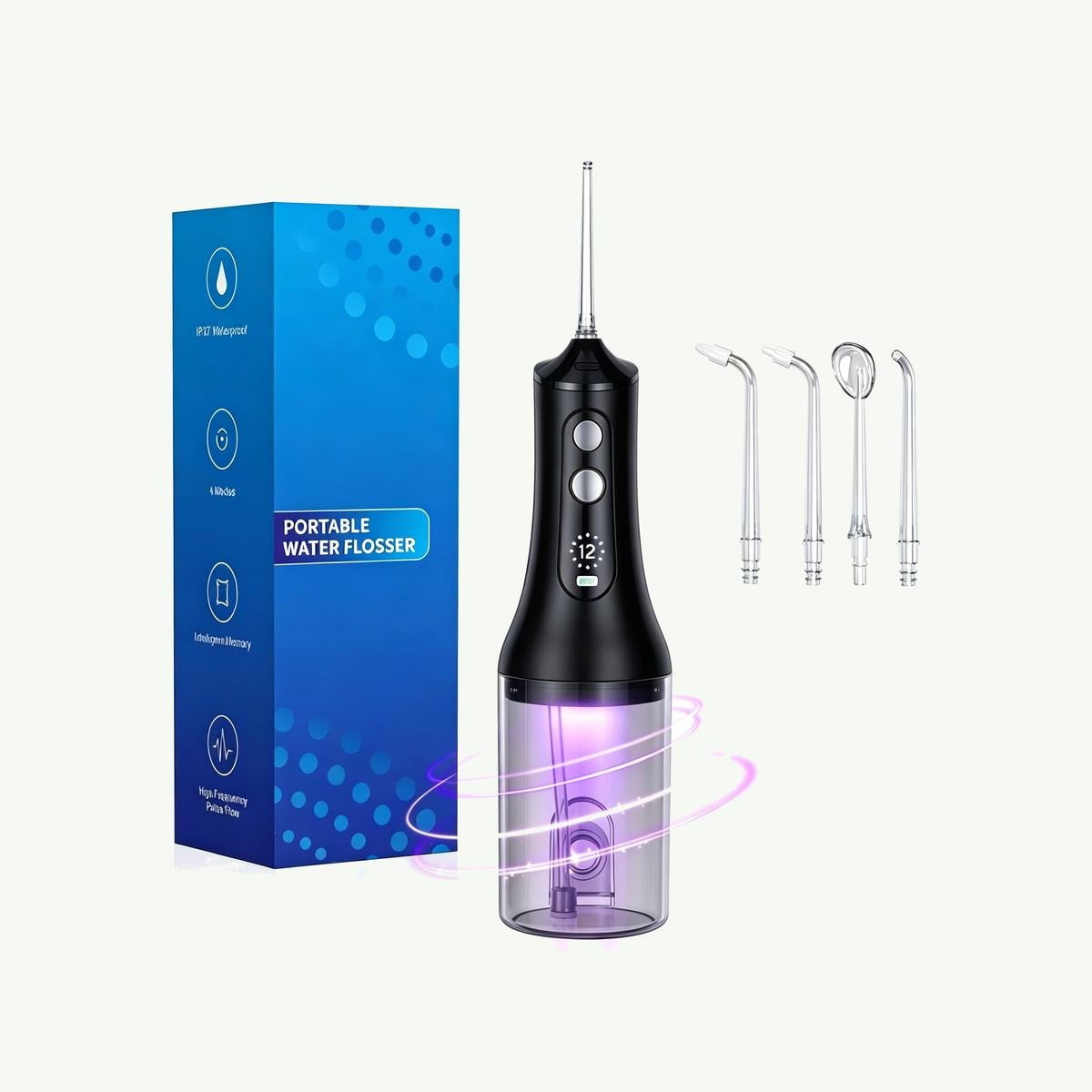 Countertop water flosser oral irrigator engineering sketch for OEM sourcing from China