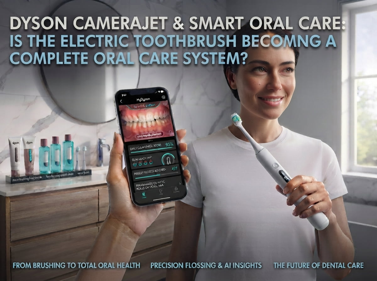 Dyson CameraJet and Smart Oral Care: Is the Electric Toothbrush Becoming a Complete Oral Care System?