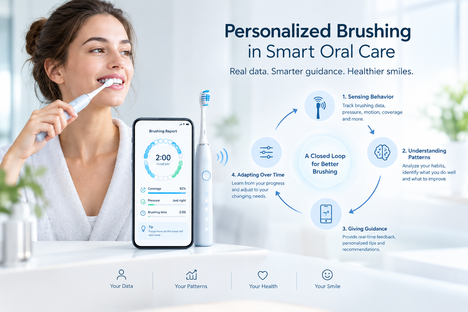 Personalized brushing in smart oral care personalized brushing smart oral care technology trend